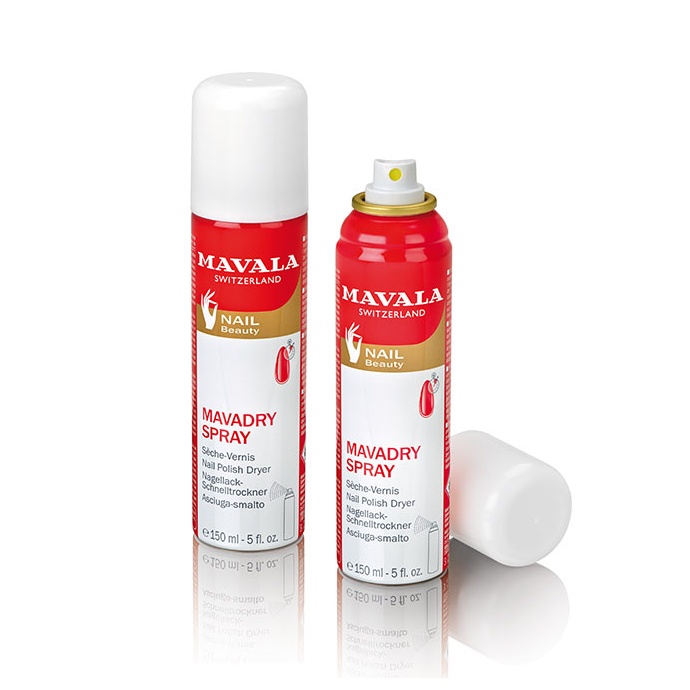Mavadry Spray, transparent spray, makes nail polish dry faster. — MAVALA  INTERNATIONAL